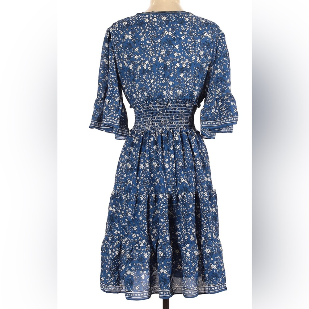 Max Studio Blue A-Line Dress - Picture 2 of 4